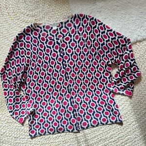 Garnet Hill women’s cardigan XL button down 100% natural merino wool